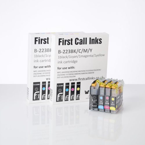 LC223 XL 2 Sets of 4 Ink Cartridges