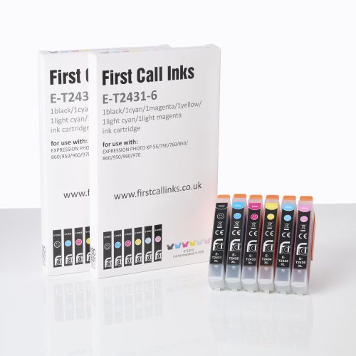 24XL 2 sets of 6 cartridges