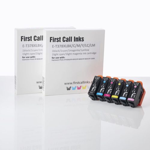 378XL 2 sets of 6 Ink cartridges