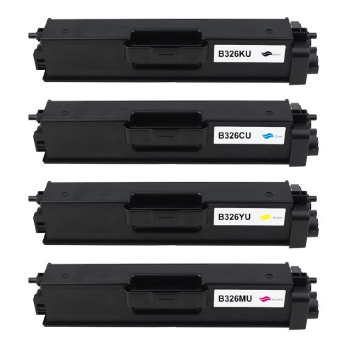 TN-325 Compatible Brother TN-325 Set of 4 High Yield Laser Toner Cartridges