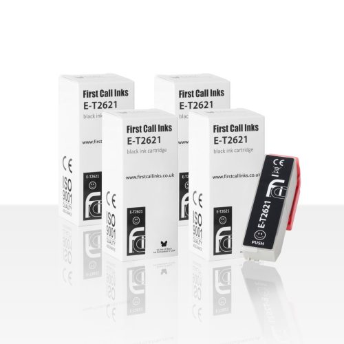 2621XL Set of 4 black cartridges