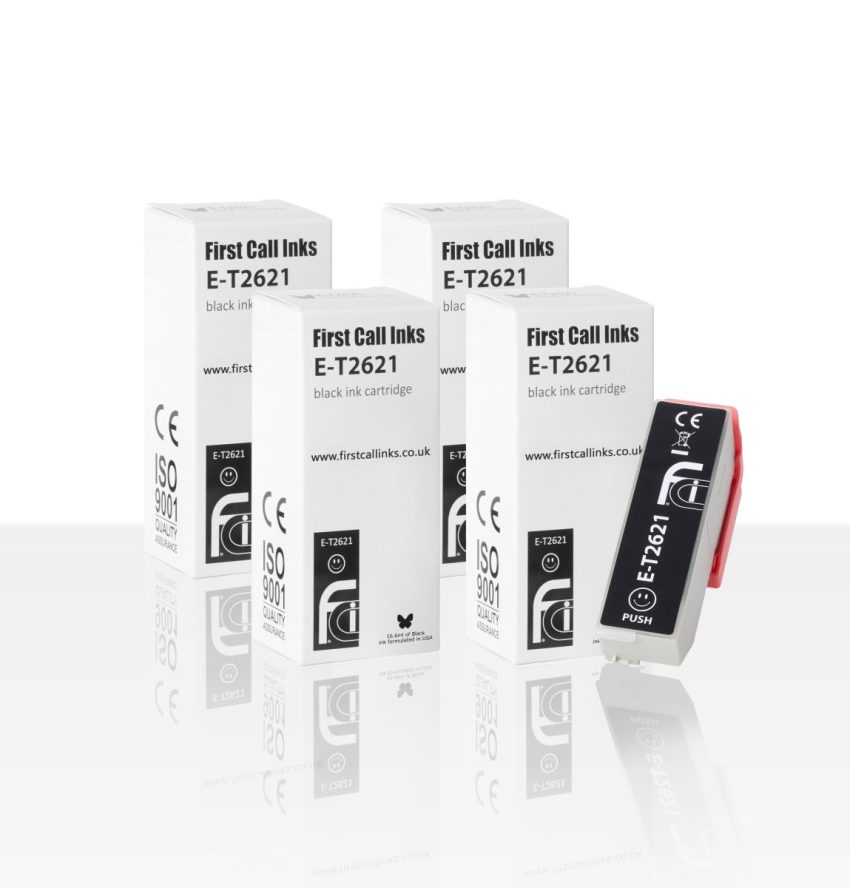 2621XL Set of 4 black cartridges