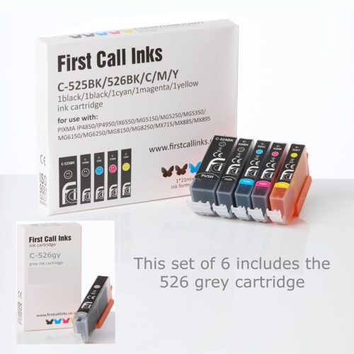 PGI-525 CLI-526 2 sets of 6 cartridges