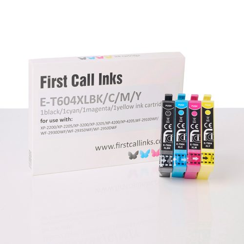 604XL Set of 4 Cartridges