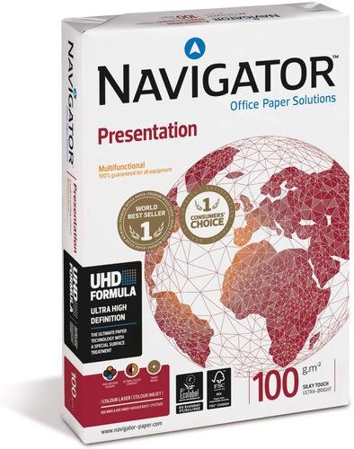 NAVIGATOR WHITE A4 100GSM PAPER 1 REAM